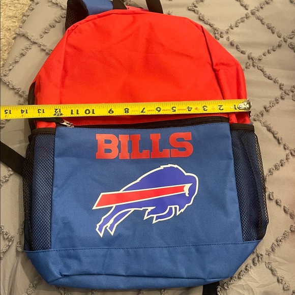 Buffalo Bills NFL Team Backpack - Red and Blue nwt - Picture 13 of 13
